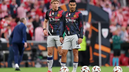 United brilha em San Mamés e fica perto da final. (Foto de Clive Brunskill/Getty Images)