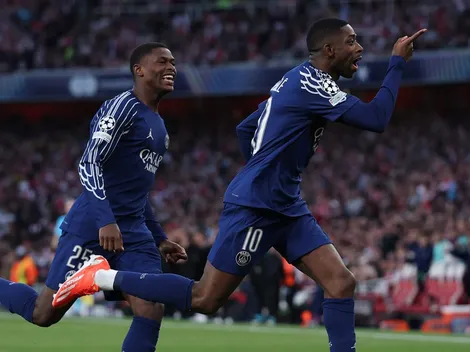 Dembélé brilha, iguala Mbappé e impulsiona PSG contra o Arsenal