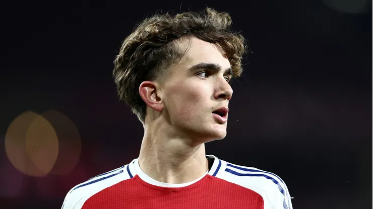 Max Dowman em jogo pelo Sub-18 do Arsenal. Foto: James Fearn
