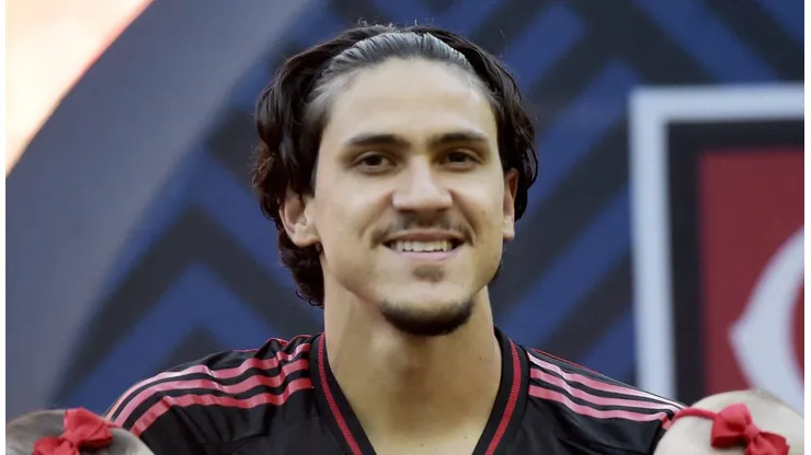 Pedro, atacante do Flamengo. Foto: Alexandre Loureiro/AGIF