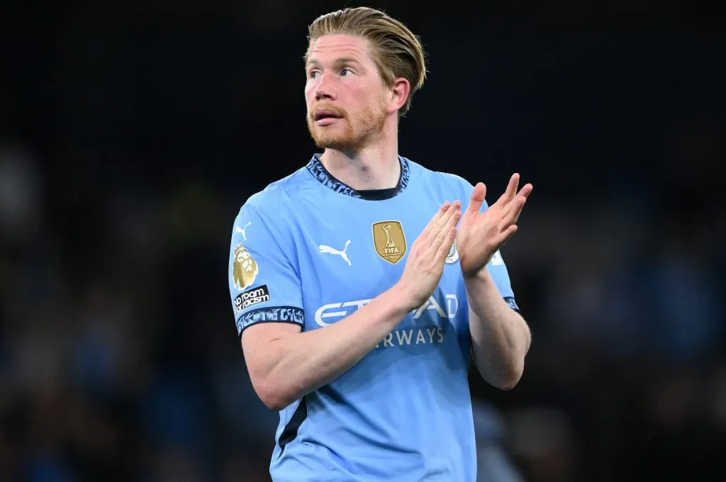 De Bruyne em ação pelo City.