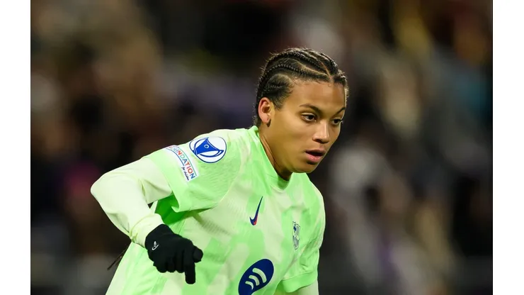 Vicky Lopez, do Barcelona (Photo by Christian Bruna/Getty Images)