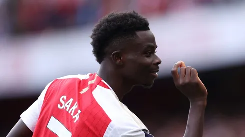 Saka, do Arsenal, gostaria de superar Raphinha e Yamal na Bola de Ouro.