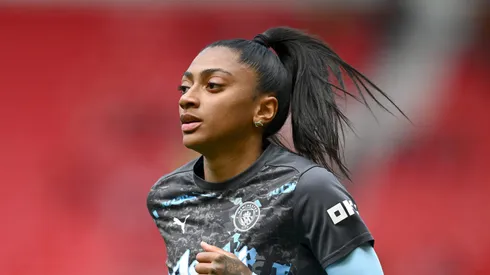 Kerolin, do Manchester City (Photo by Gareth Copley/Getty Images)