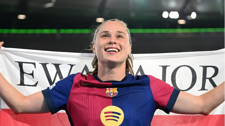 Ewa Pajor, do Barcelona (Photo by Stuart Franklin/Getty Images)