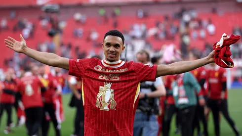 Trent Alexander-Arnold se despediu do Liverpool e deve fechar com o Real Madrid. Foto: Carl Recine/Getty Images