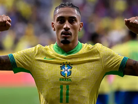 Raphinha quase defendeu a Seleção da Itália