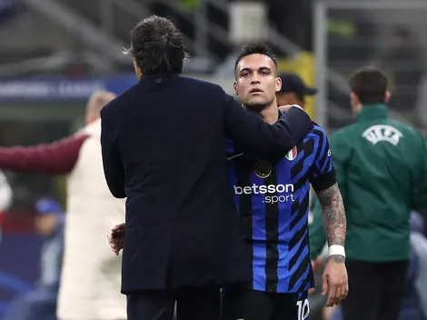 Simone Inzaghi recebe informação sobre Lautaro Martínez