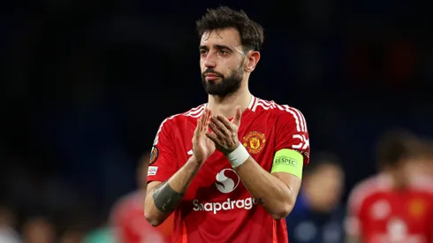 Bruno Fernandes pode deixar o Manchester United. Foto: Ion Alcoba Beitia