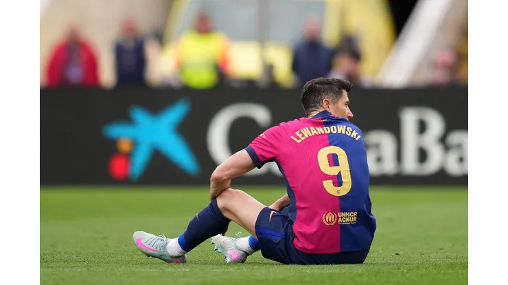 Lewandowski é peça fundamental do Barcelona (Photo by Alex Caparros/Getty Images)