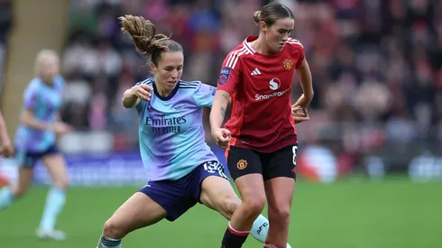 Arsenal perde e Manchester United empata, mas conquistam vaga na Women's Champions League 2025/26 (Photo by Alex Livesey/Getty Images)