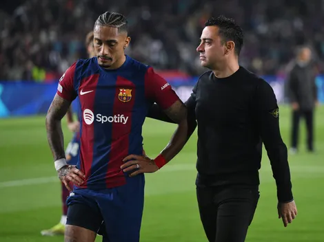 Raphinha quase trocou o Barcelona pela Arábia Saudita após atritos com Xavi