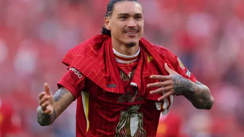Darwin Núñez não vai ficar no Liverpool. Foto: Carl Recine/Getty Images