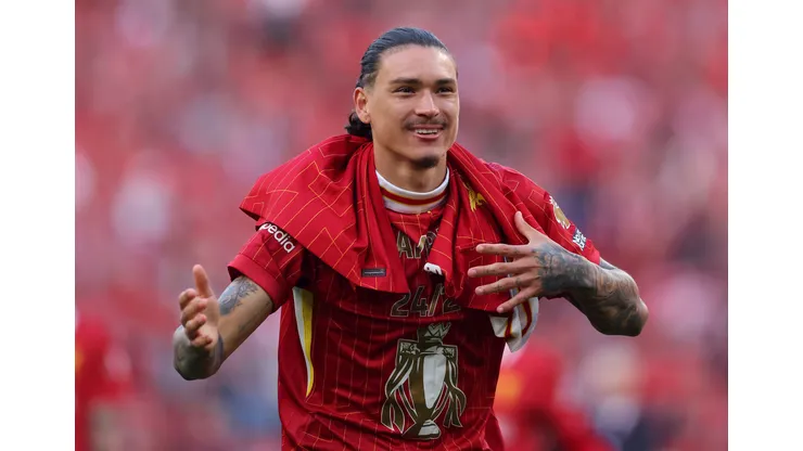 Darwin Núñez não vai ficar no Liverpool. Foto: Carl Recine/Getty Images