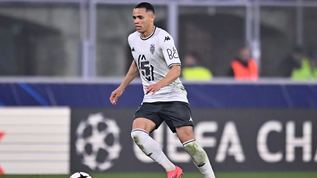 Vanderson em jogo do Monaco. Foto: Alessandro Sabattini/Getty Images