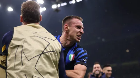 Davide Frattesi, jogador da Inter de Milão. Foto: Carl Recine