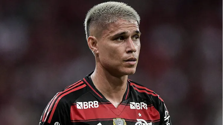 Luiz Araújo, jogador do Flamengo. Thiago Ribeiro/AGIF