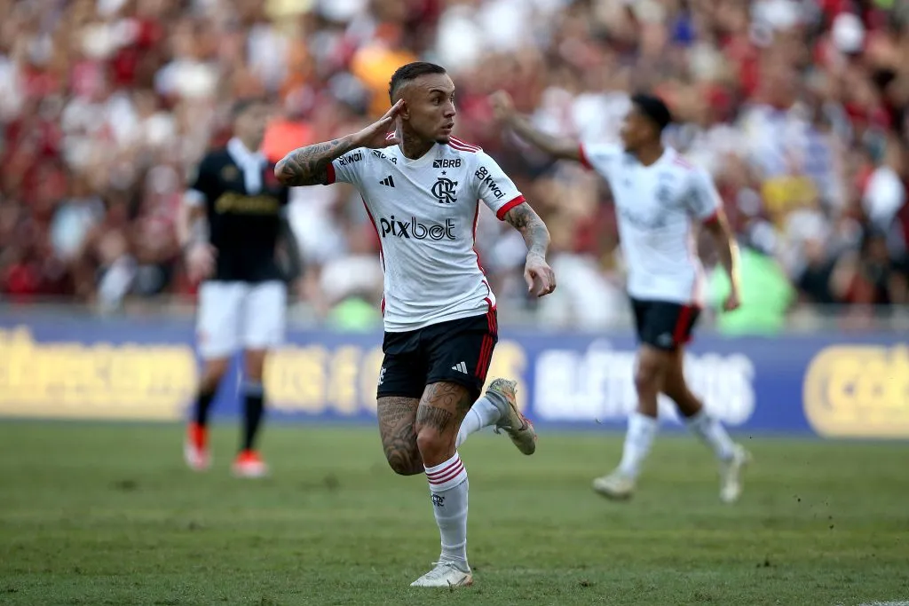 Everton Cebolinha pode deixar o Flamengo (Photo by Wagner Meier/Getty Images)