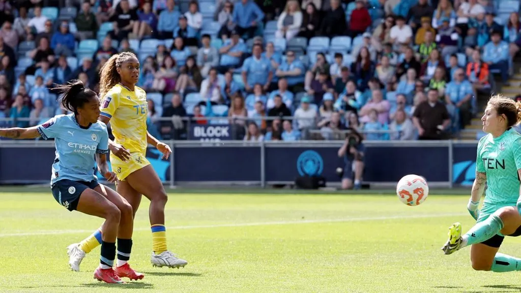 Kerolin, do Manchester City (Photo by Matt McNulty/Getty Images)