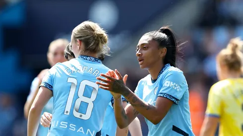 Kerolin, do Manchester City (Photo by Matt McNulty/Getty Images)