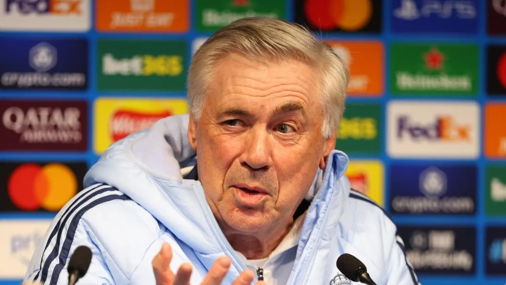 Carlo Ancelotti, técnico do Real Madrid