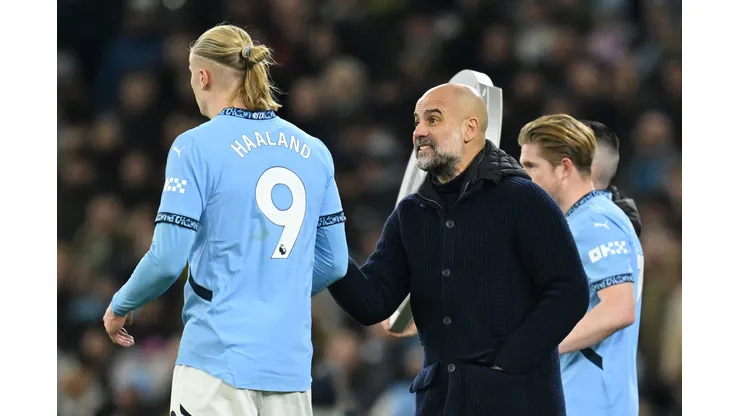 Ataque com Haaland, Rodrygo e Savinho é possível no Man City. Foto: Michael Regan/Getty Images