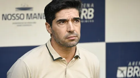 O Palmeiras se mobiliza para renovar o contrato de Abel Ferreira até 2027. Foto Mateus BonomiAGIF