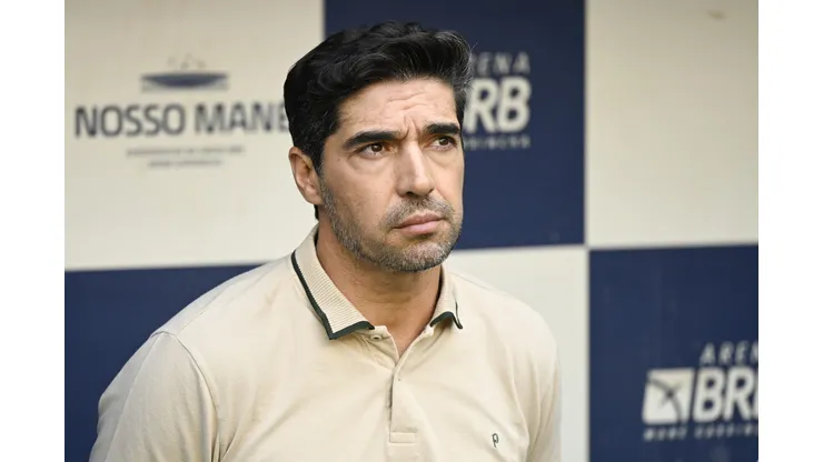 O Palmeiras se mobiliza para renovar o contrato de Abel Ferreira até 2027. Foto Mateus BonomiAGIF