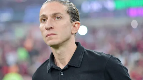 Filipe Luís, técnico do Flamengo. Foto Thiago RibeiroAGIF