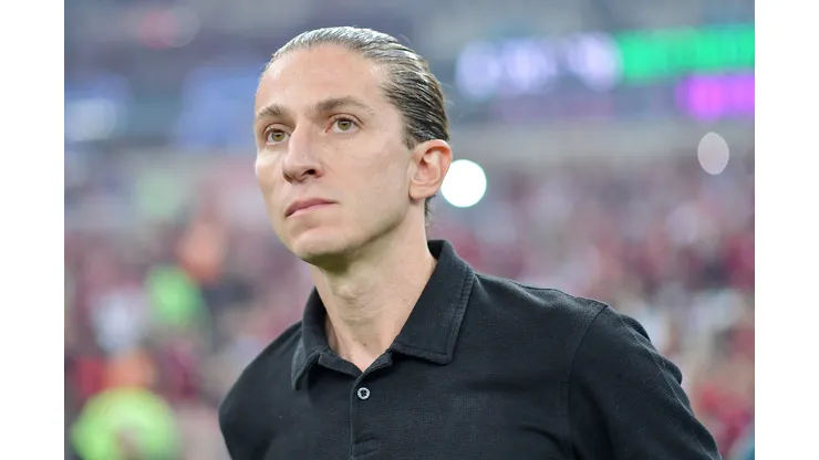 Filipe Luís, técnico do Flamengo. Foto Thiago RibeiroAGIF