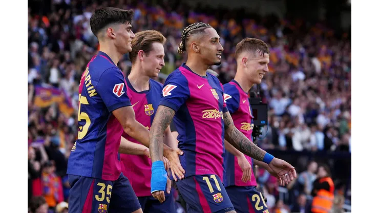 Raphinha e companhia em vitória do Barcelona sobre o Real Madrid