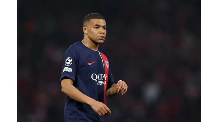 Mbappé quando atuava pelo PSG