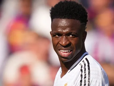 Vinicius Jr provoca Iñigo Martínez, do Barcelona