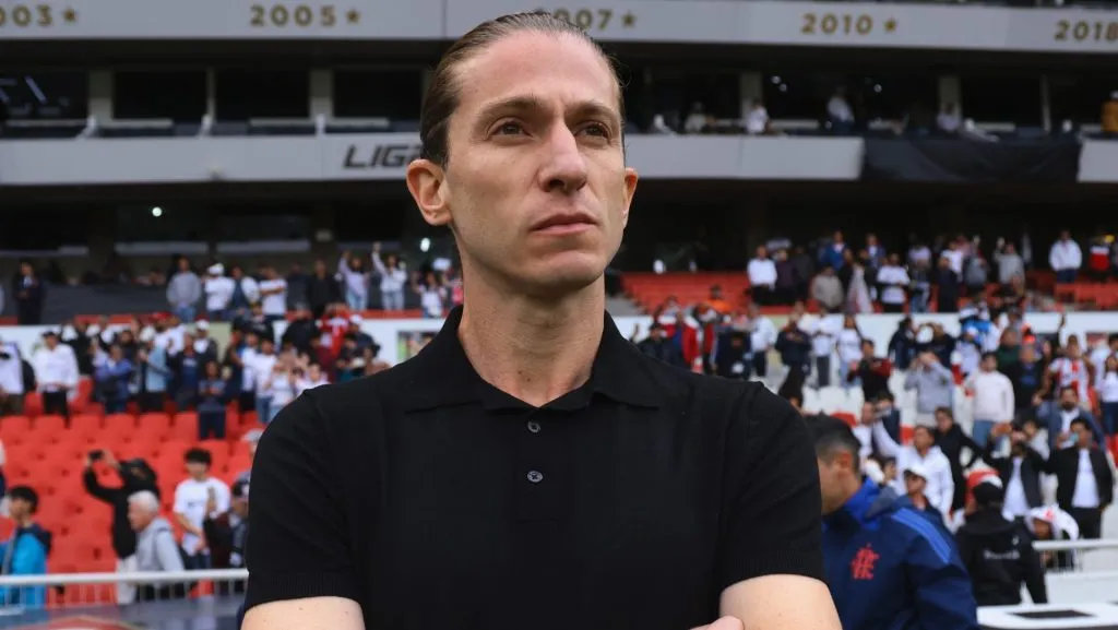 Filipe Luis, treinador do Flamengo