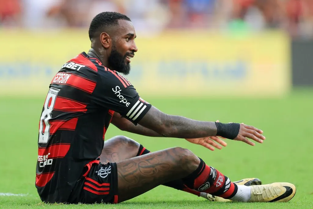 Gerson pode deixar o Fla (Photo by Buda Mendes/Getty Images)