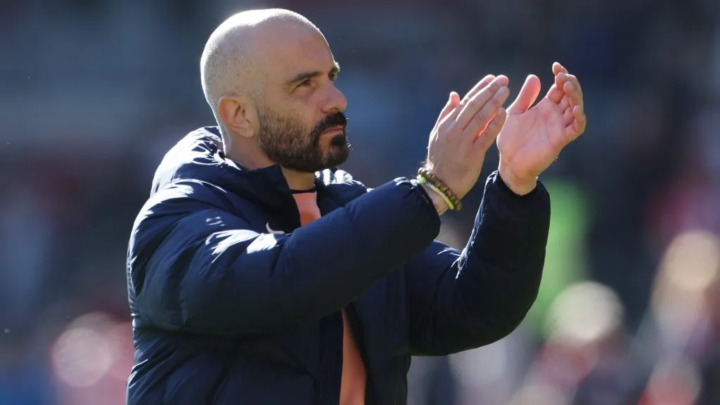 Enzo Maresca, treinador do Chelsea. Foto: Eddie Keogh/Getty Images
