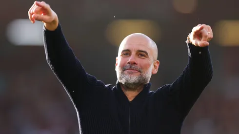 Apesar de uma campanha abaixo do esperado no Campeonato Inglês, o Manchester City de Guardiola chega a mais uma final da FA Cup e mantém viva a esperança de encerrar a temporada com um título. (Foto de Alex Pantling/Getty Images)