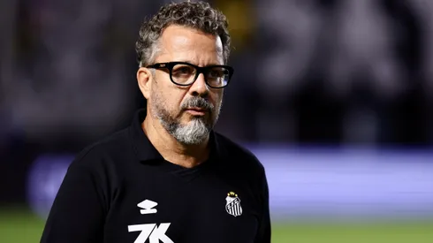 Cléber Xavier, técnico do Santos.