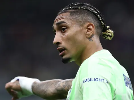 Ancelotti está feliz de trabalhar com Raphinha