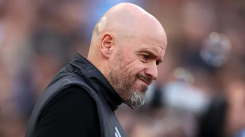 Erik Ten Hag, ex-técnico do Bayer Leverkusen. Foto: Eddie Keogh