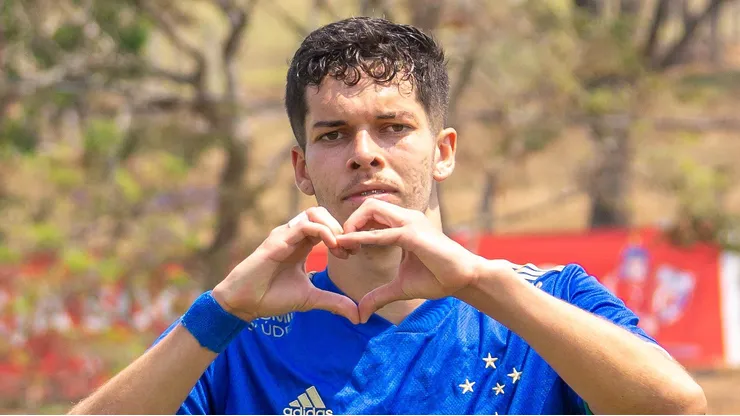 Matheus Vieira, quando era jogador do Cruzeiro. Foto: Rodolfo Rodrigues/Cruzeiro