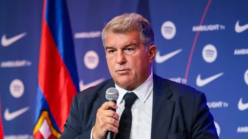 Joan Laporta, Presidente do Barcelona (Photo by Eric Alonso/Getty Images)