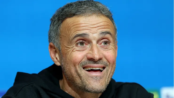 Luis Enrique, treinador do PSG (Photo by Alexander Hassenstein/Getty Images)