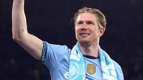 Adeus, Manchester City: De Bruyne chega a acordo para atuar no Napoli. (Photo by Alex Livesey/Getty Images)