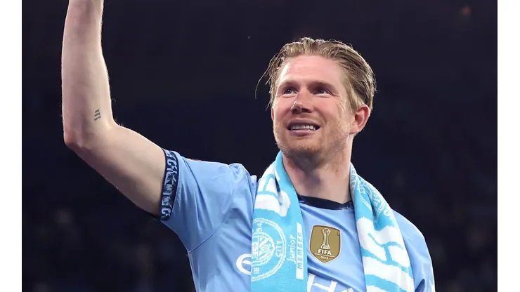 Adeus, Manchester City: De Bruyne chega a acordo para atuar no Napoli. (Photo by Alex Livesey/Getty Images)