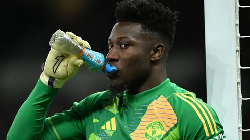 Goleiro do manchester United, Onana. (Photo by Justin Setterfield/Getty Images)