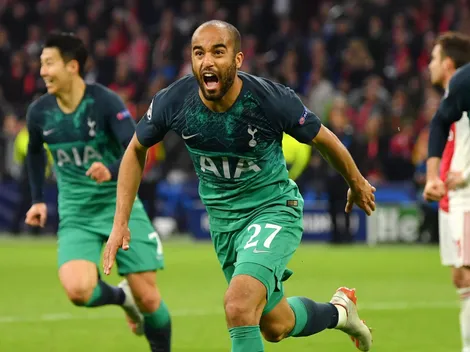 Torcida do Tottenham manda recado para Lucas Moura após título da Europa League