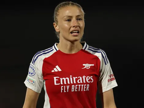 Leah Williamson, jogadora do Arsenal, fala da expectativa da equipe para a final da Women's Champions League