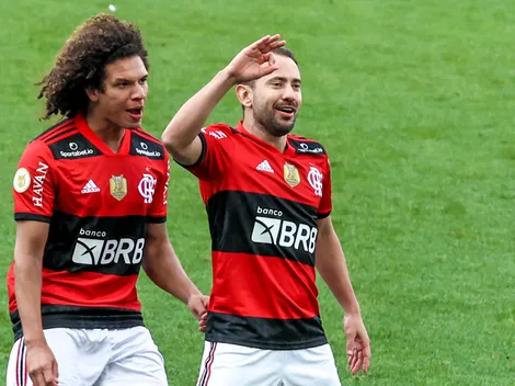 Flamengo avalia o retorno de Willian Arão, de saída do Panathinaikos