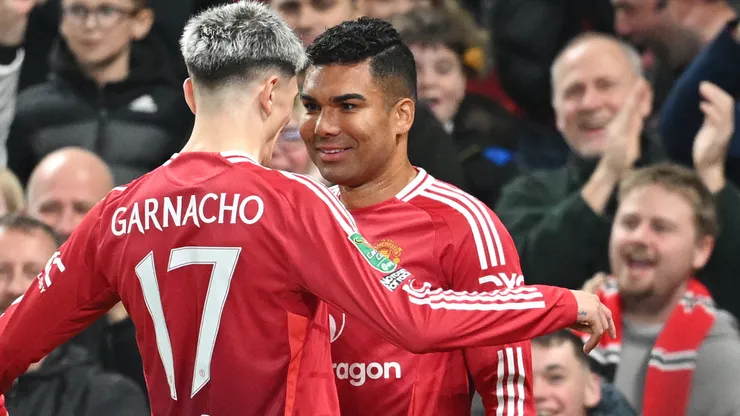 Garnacho se cansa do Manchester United e tenta acordo para jogar no Real Madrid. Foto: Michael Regan/Getty Images
